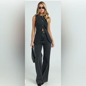 Showpo Rhianna Top and Emma High Waisted Jeans Set